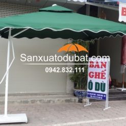Ô lệch tâm vuông màu xanh