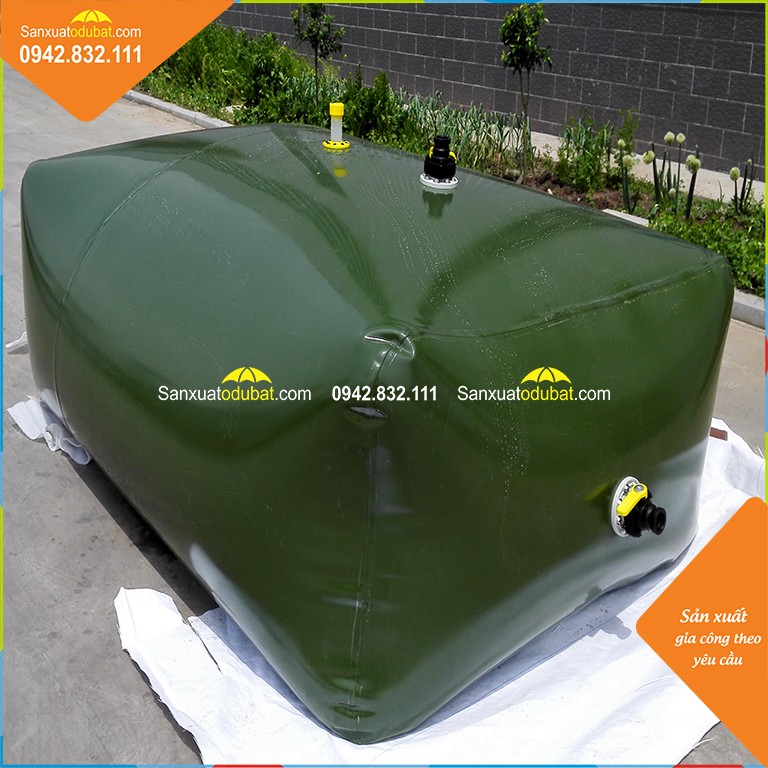 Túi bạt PVC chứa nước 01