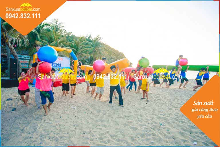 ống phao hơi Teambuilding