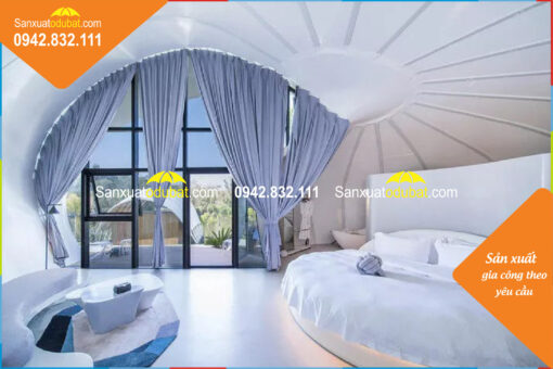 Nội thất nhà lều ốc sên