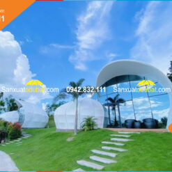 Nhà lều ốc sên glamping