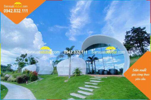 Nhà lều ốc sên glamping