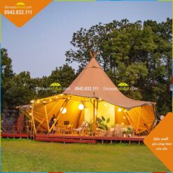 Lều Glamping Tipi