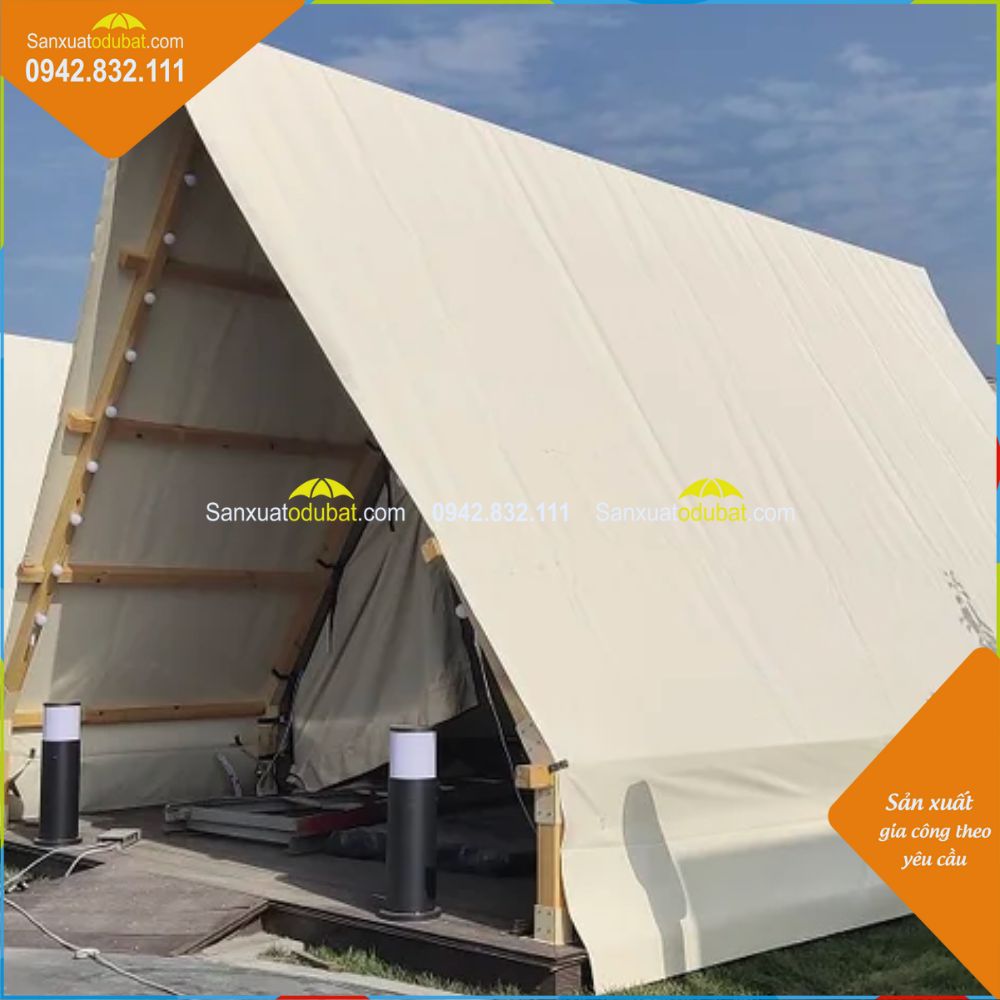 Lều tam giác Glamping