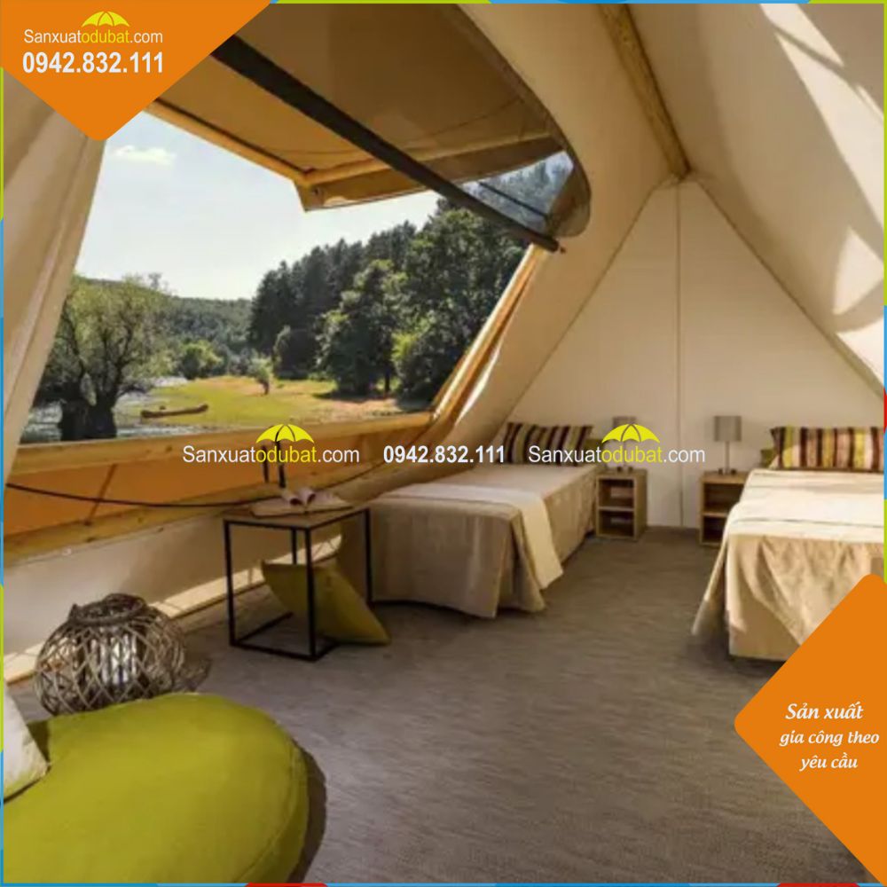 Lều tam giác Glamping