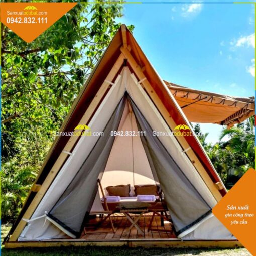 Lều tam giác Glamping
