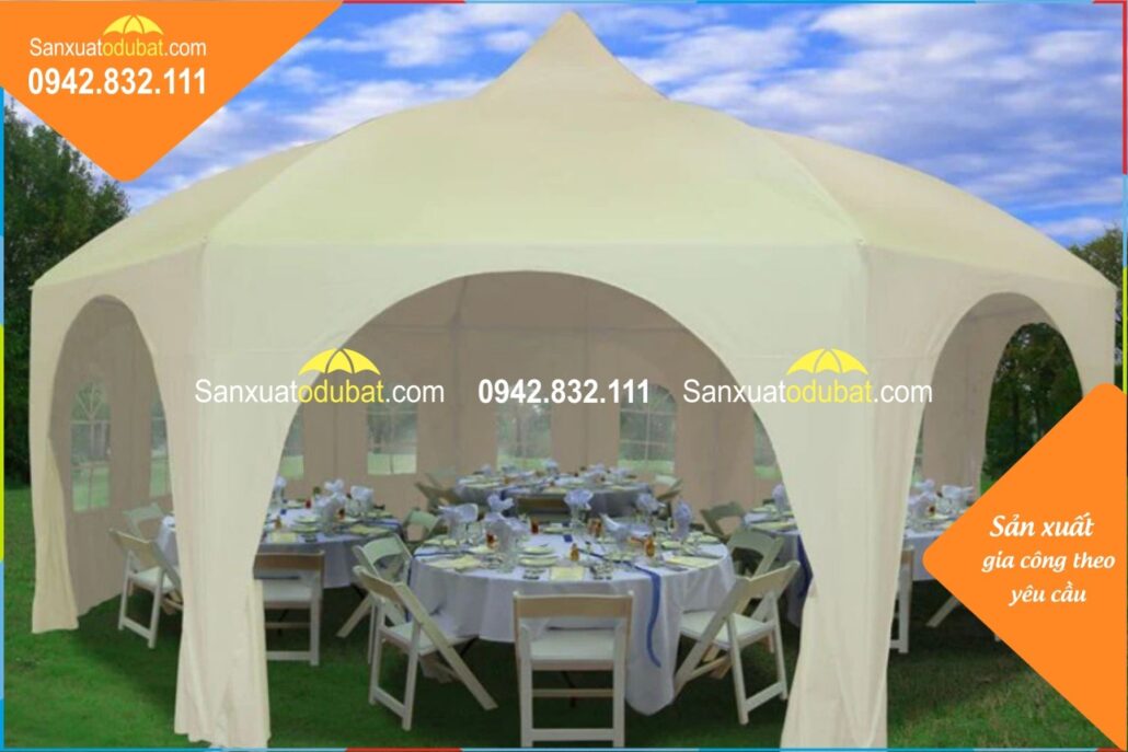 Lều tiệc hình bát giác