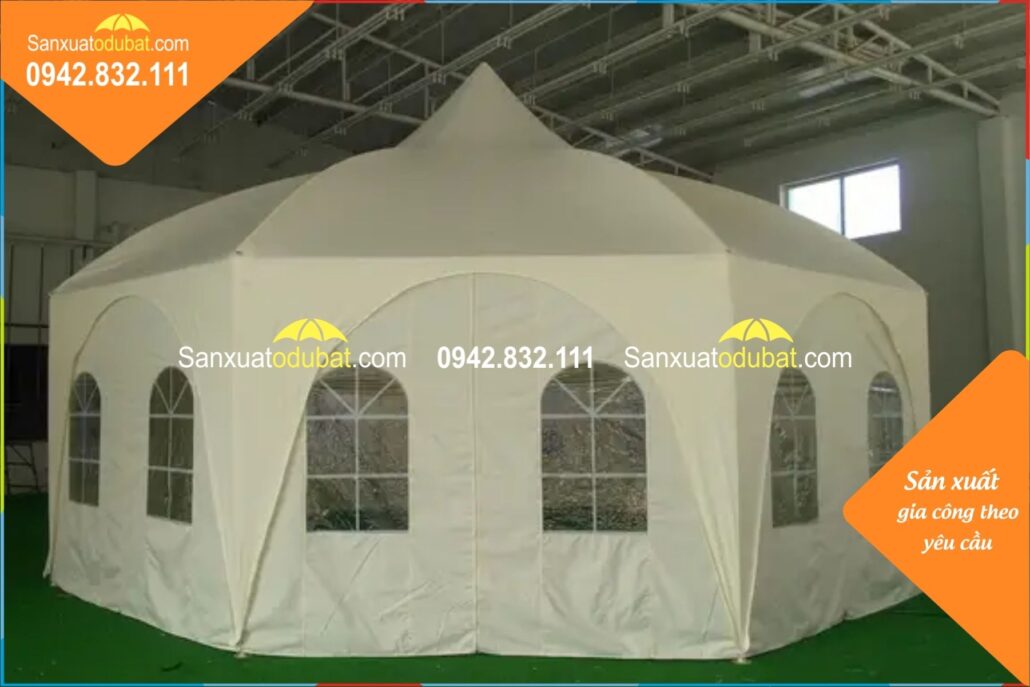 Lều tiệc hình bát giác