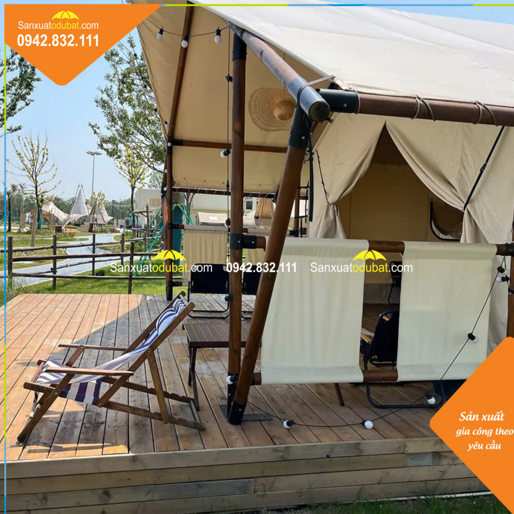 lều glamping vintage
