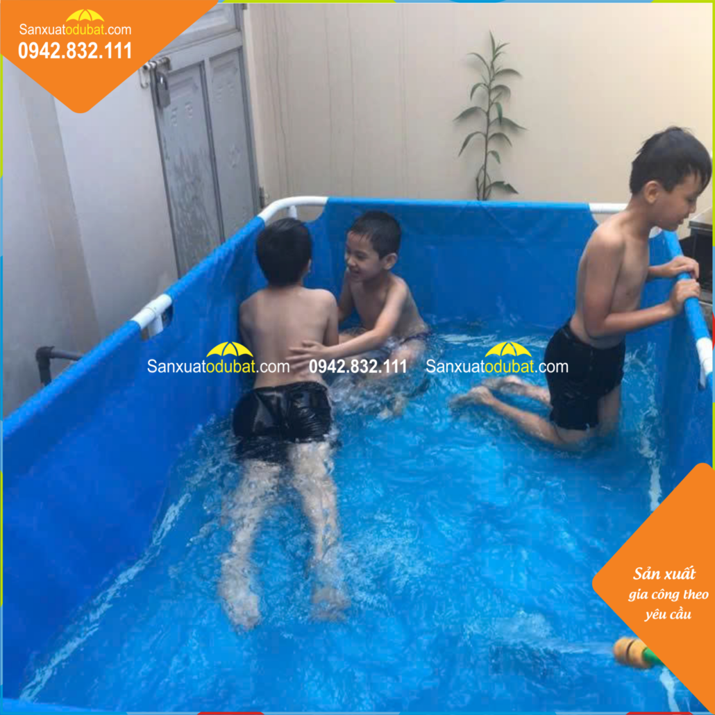 bể bơi lắp ghép mini