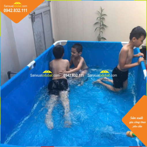 bể bơi lắp ghép mini