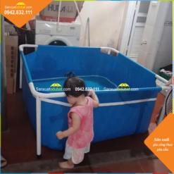 bể bơi lắp ghép mini