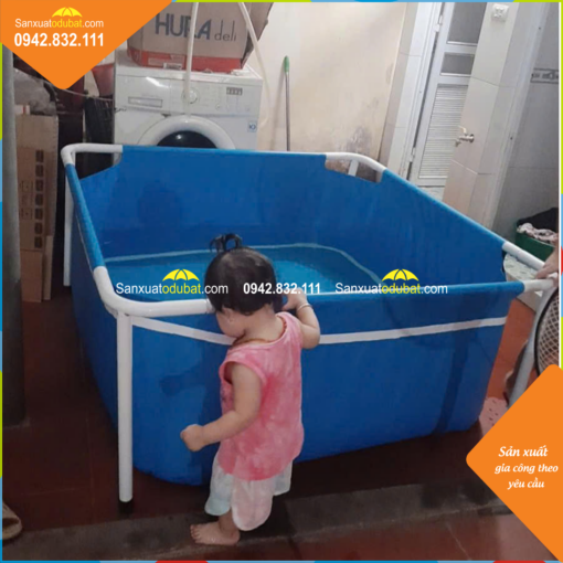 bể bơi lắp ghép mini