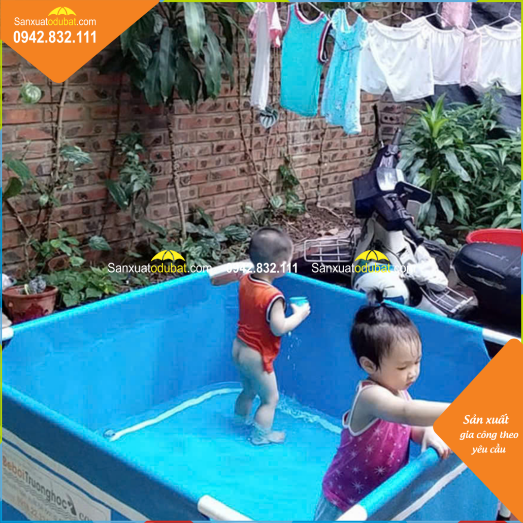 bể bơi lắp ghép mini