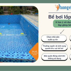 6 lý do nên dùng bể bơi lắp ghép