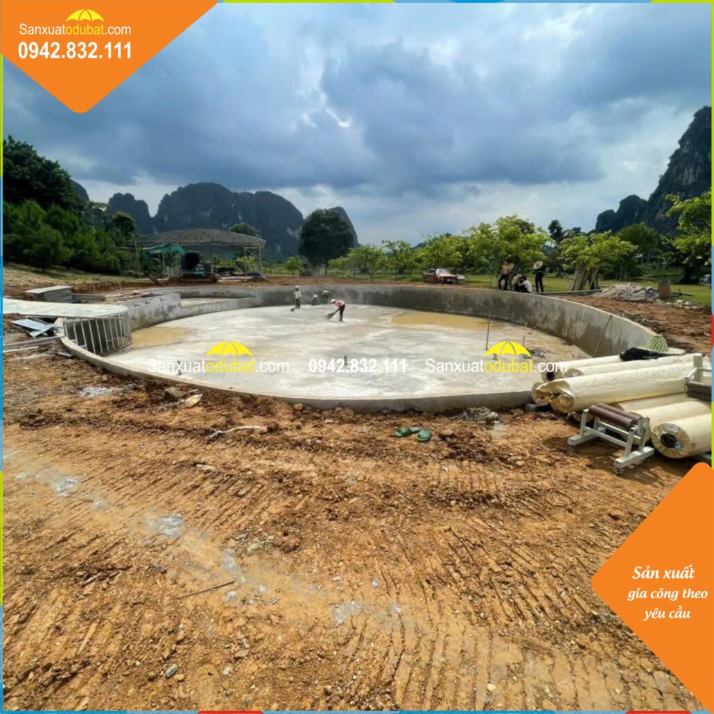 Bể bơi lót bạt