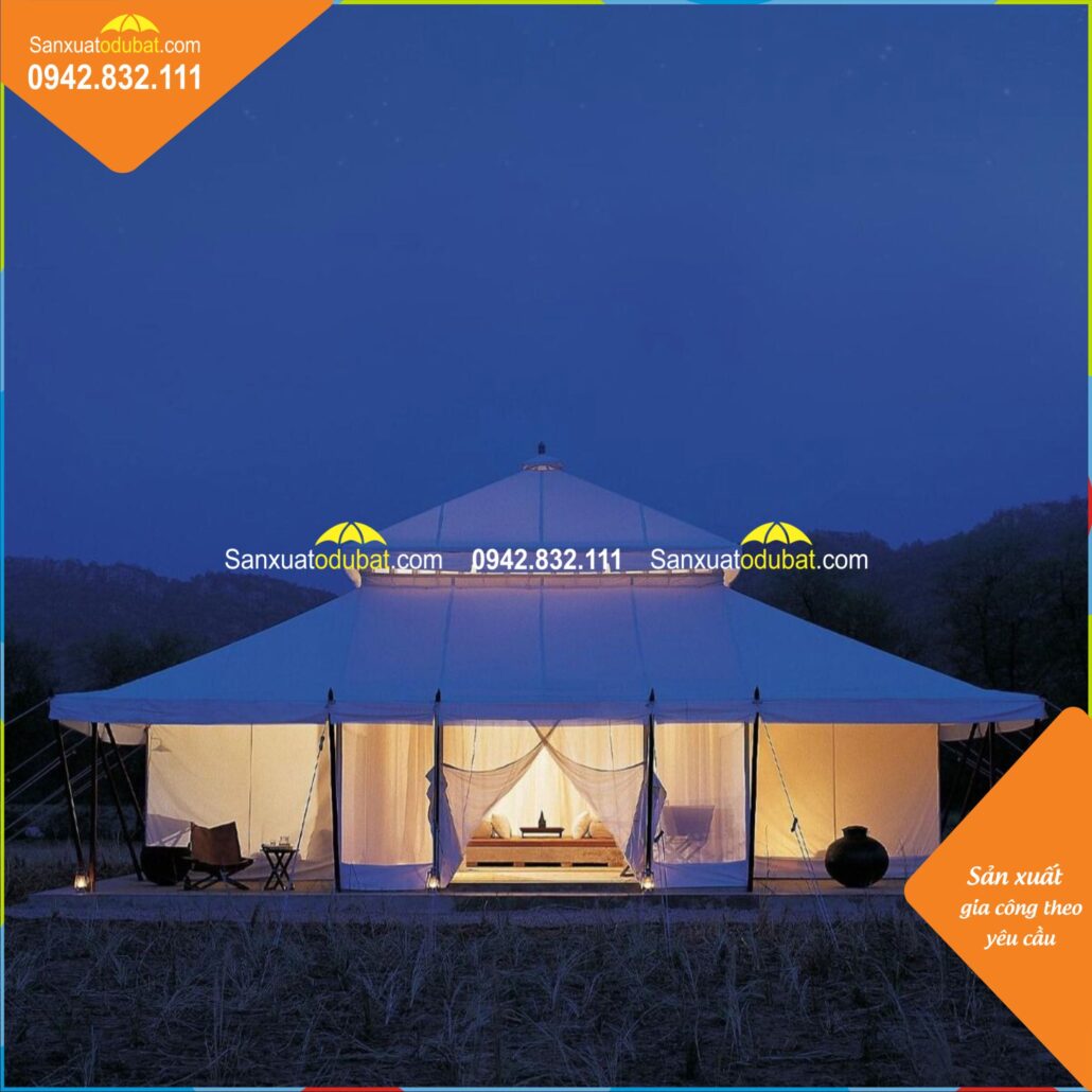 Nhà lều safari glamping