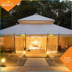Nhà lều safari glamping