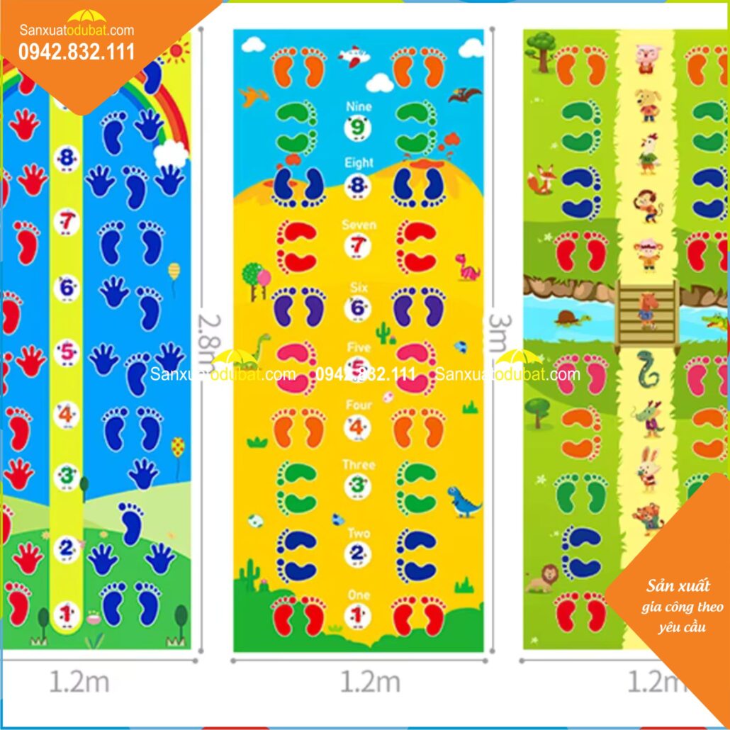 Thảm trò chơi vận động kết hợp tay chân