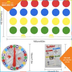 Trò chơi vặn xoắn ( TWISTER GAME ) (2)