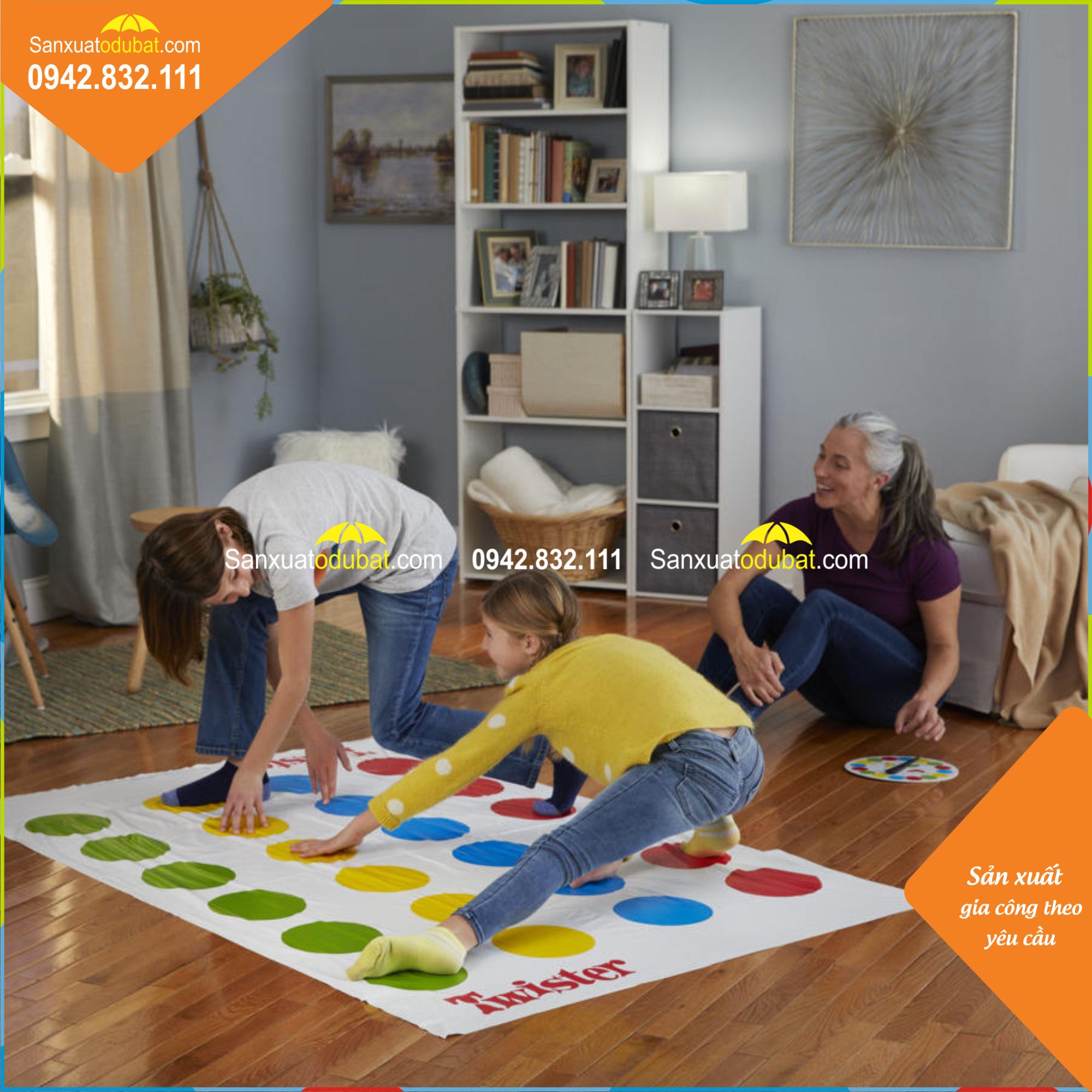 Trò chơi vặn xoắn ( TWISTER GAME ) (2)