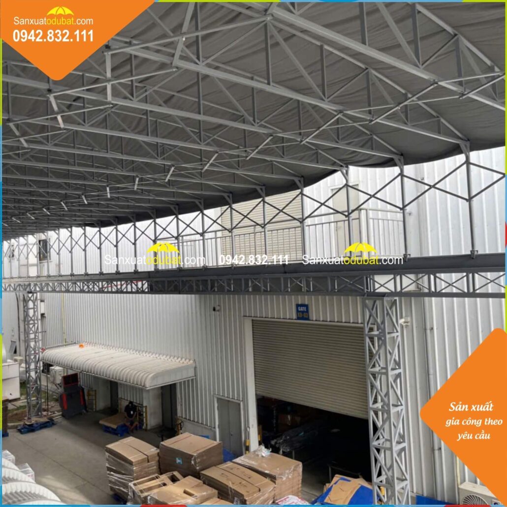 Công trình mái che phòng cháy chữa cháy khu công nghiệp
