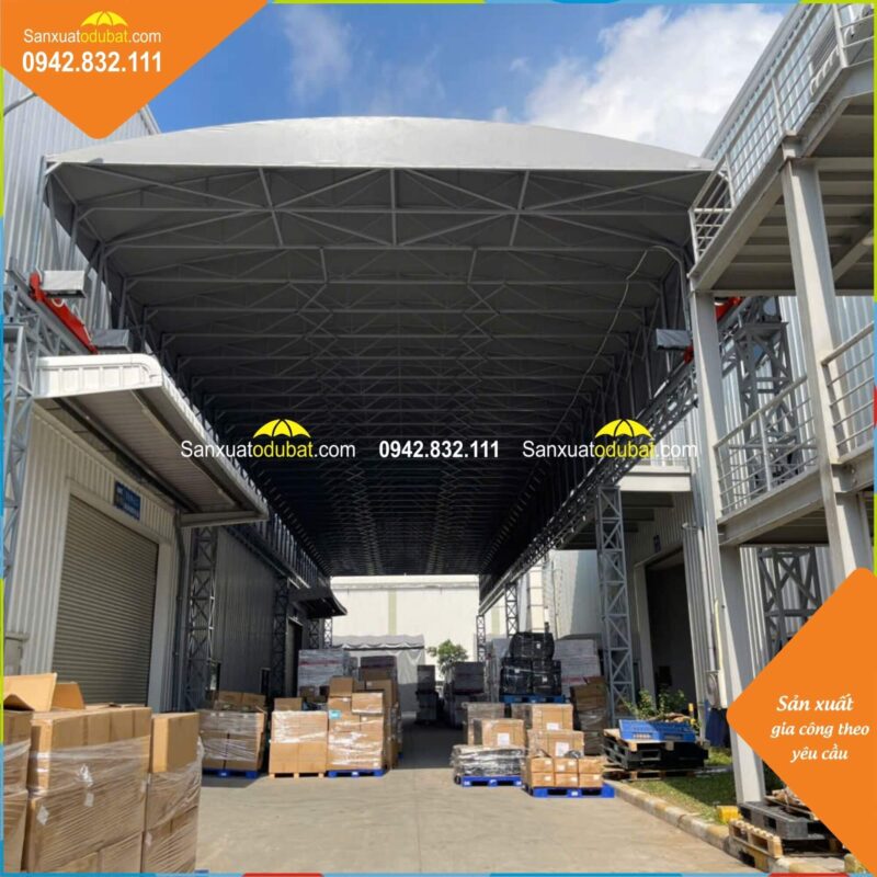 Công trình mái che phòng cháy chữa cháy khu công nghiệp
