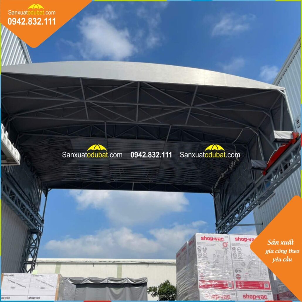 Công trình mái che phòng cháy chữa cháy khu công nghiệp
