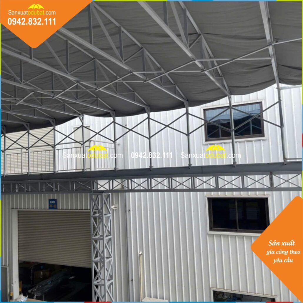 Công trình mái che phòng cháy chữa cháy khu công nghiệp